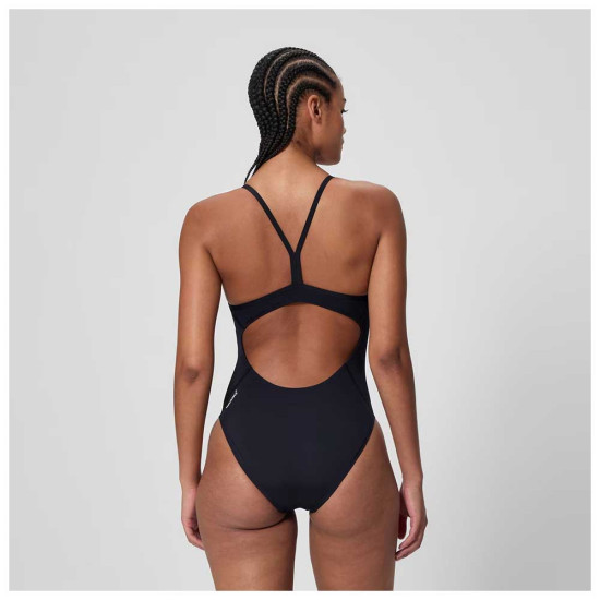Speedo Γυναικείο ολόσωμο μαγιό Endurance+ Logo Thin Strap Swimsuit